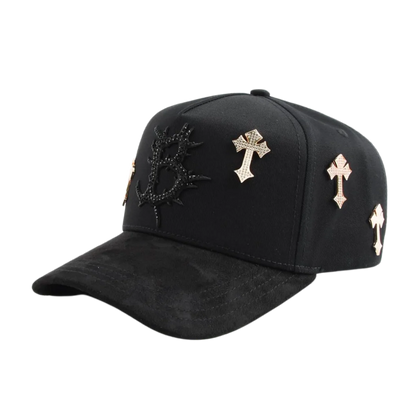 B CROSS 24K ROSE GOLD - BARBAS HATS