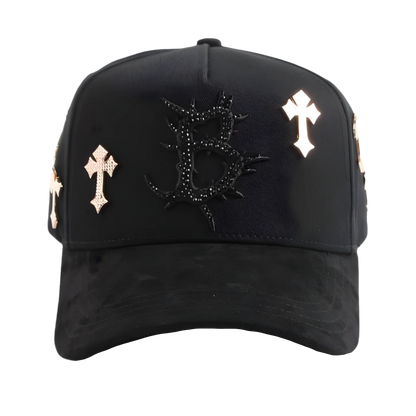 B CROSS 24K ROSE GOLD - BARBAS HATS