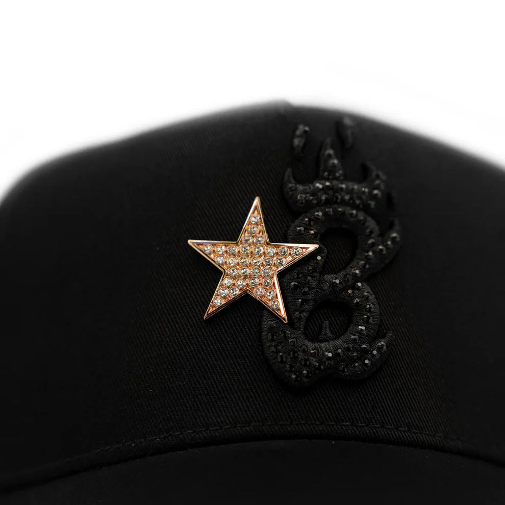 B STAR ROSE GOLD -BARBAS HATS