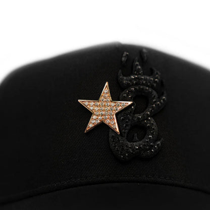 B STAR ROSE GOLD -BARBAS HATS