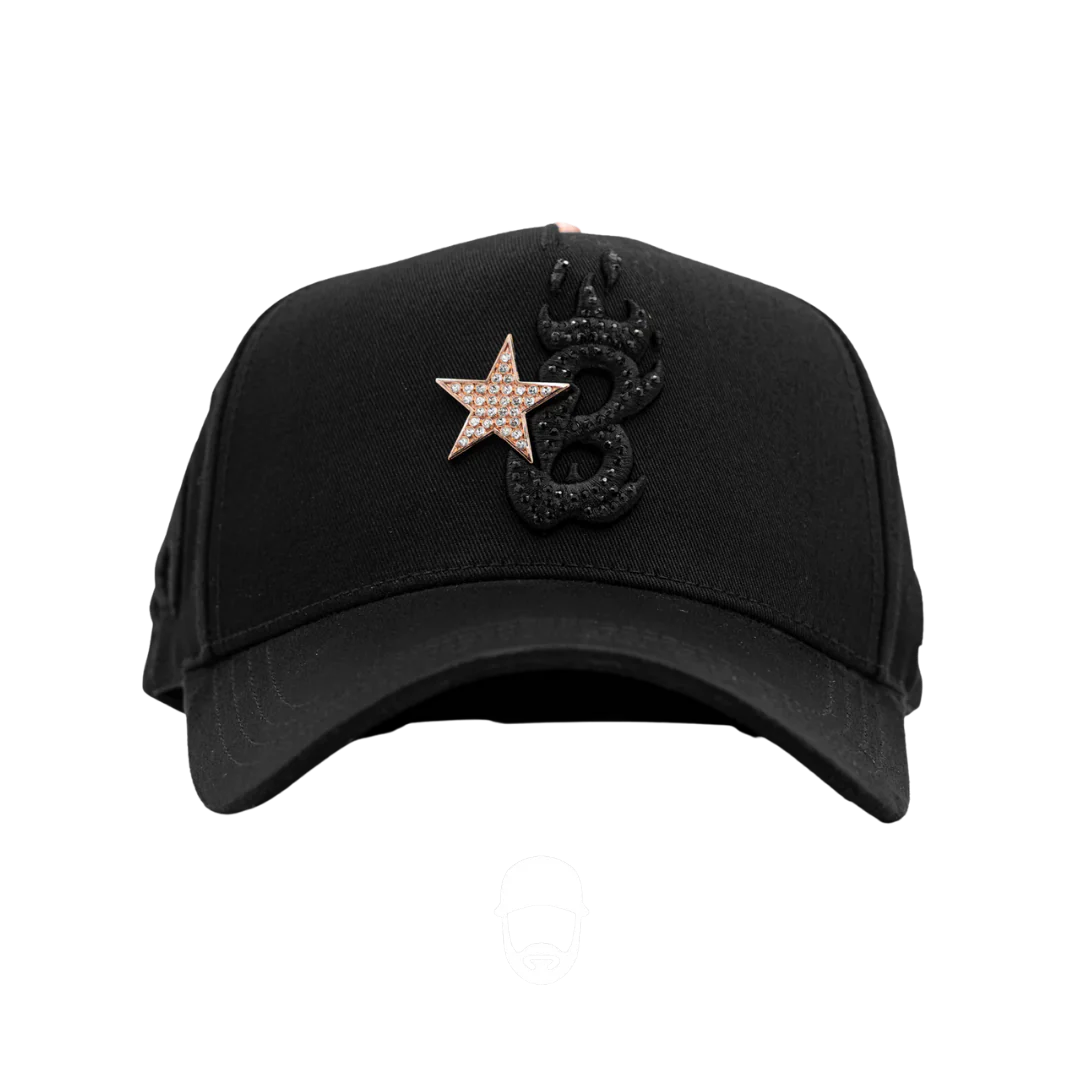 B STAR ROSE GOLD -BARBAS HATS