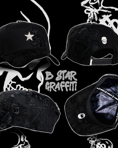 B STAR GRAFFITI - BARBAS HATS